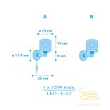 DALBER WALL LAMP PIRATE ISLAND 60659