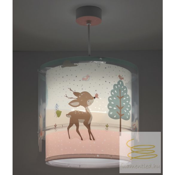 DALBER HANGING LAMP LOVING DEER 61272M