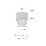DALBER HANGING LAMP BABY TRAVEL 61682M