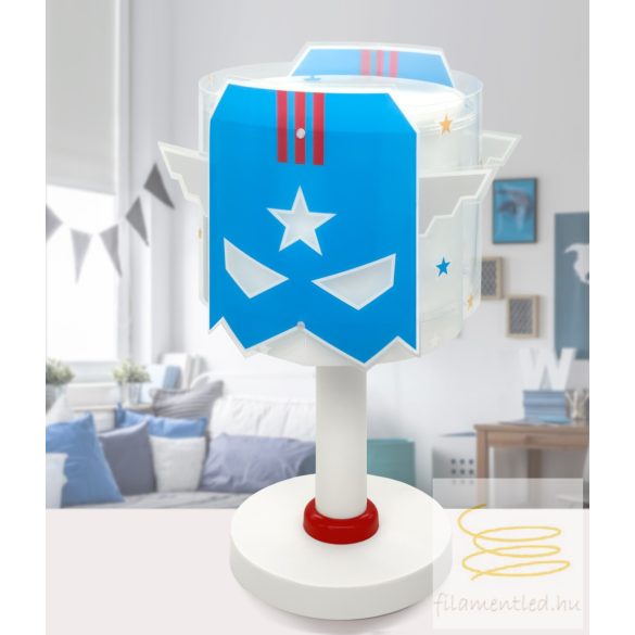 DALBER TABLE LAMP BLUE HERO 61811N