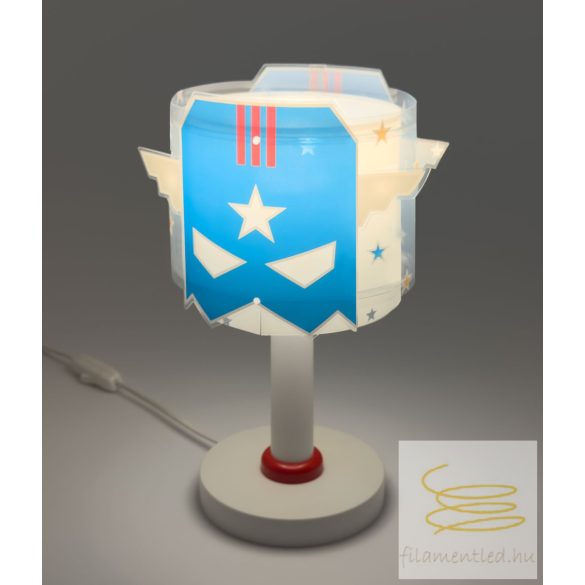 DALBER TABLE LAMP BLUE HERO 61811N