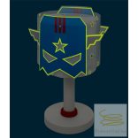 DALBER TABLE LAMP BLUE HERO 61811N