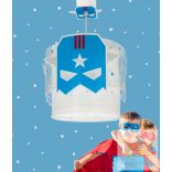 DALBER HANGING LAMP BLUE HERO 61812M