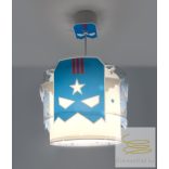 DALBER HANGING LAMP BLUE HERO 61812M