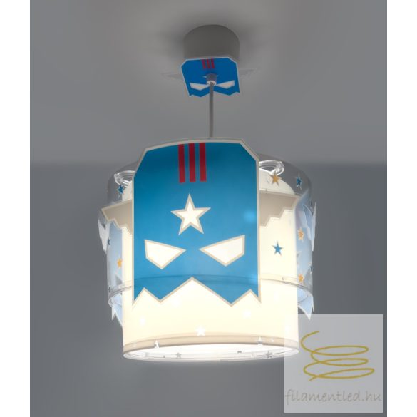 DALBER HANGING LAMP BLUE HERO 61812M