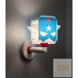 DALBER WALL LAMP BLUE HERO 61819