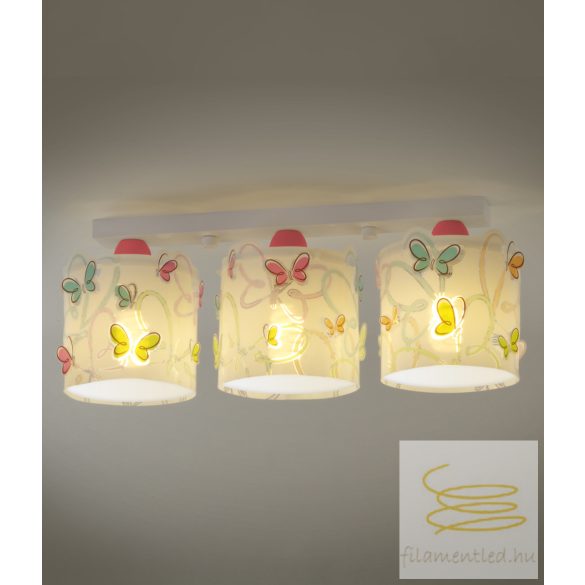 DALBER 3L. CEILING LAMP BUTTERFLY 62143