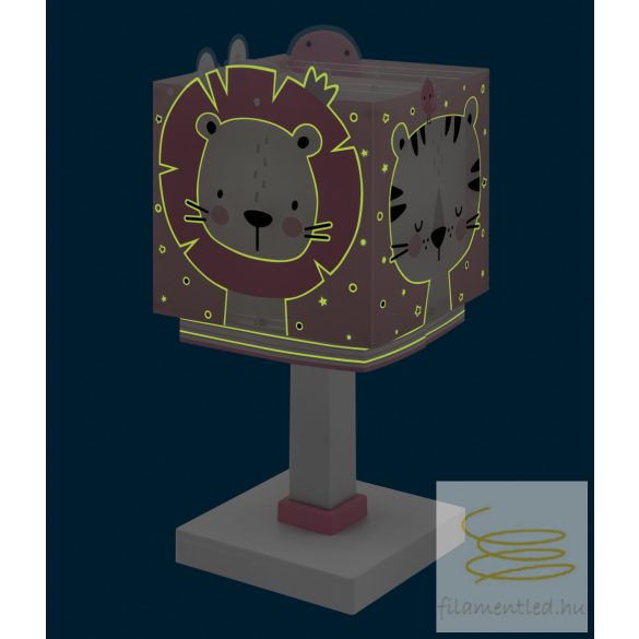 DALBER T. LAMP BABY JUNGLE PINK LED 63111NS