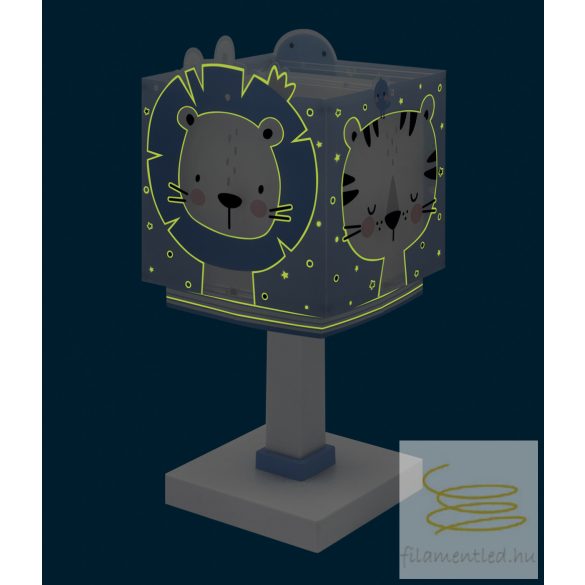 DALBER T. LAMP BABY JUNGLE BLUE LED 63111NT