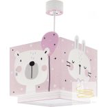 DALBER H. LAMP BABY JUNGLE PINK 63112MS