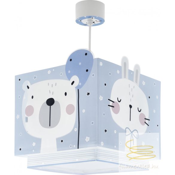 DALBER H. LAMP BABY JUNGLE BLUE 63112MT