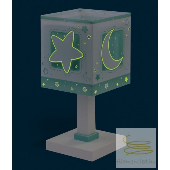 DALBER TABLE LAMP MOONLIGHT GREEN 63231H