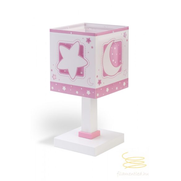DALBER TABLE LAMP MOONLIGHT PINK 63231NS