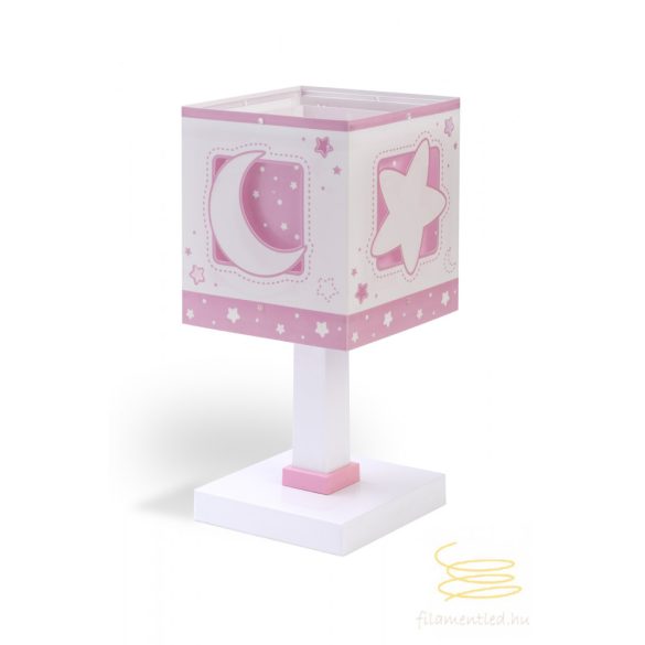 DALBER TABLE LAMP MOONLIGHT PINK 63231NS