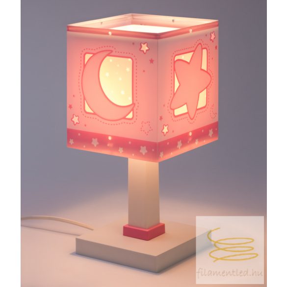 DALBER TABLE LAMP MOONLIGHT PINK 63231NS
