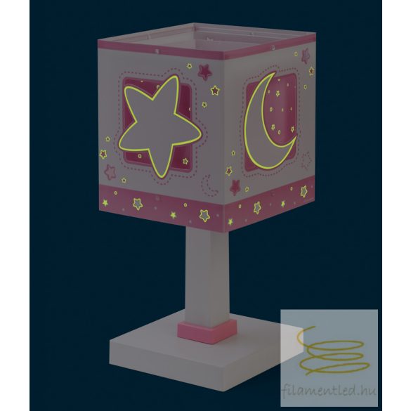 DALBER TABLE LAMP MOONLIGHT PINK 63231NS