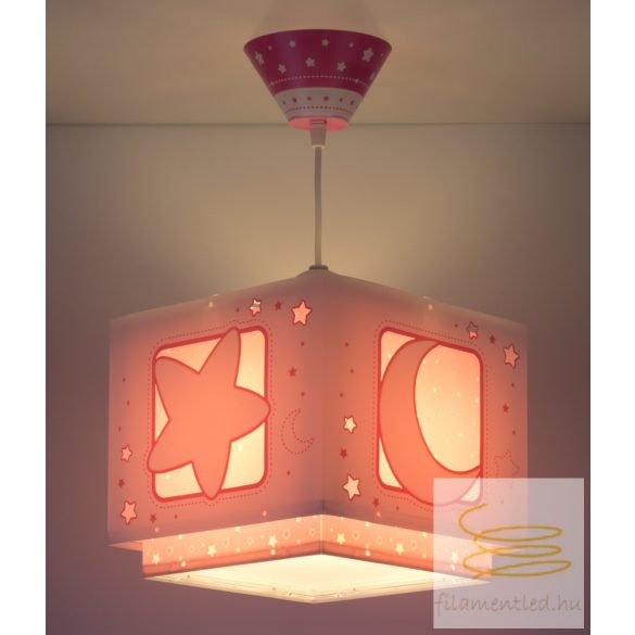 DALBER HANGING LAMP MOONLIGHT PINK 63232S