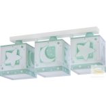 DALBER 3L. CEILING LAMP MOONLIGHT GREEN 63233NH