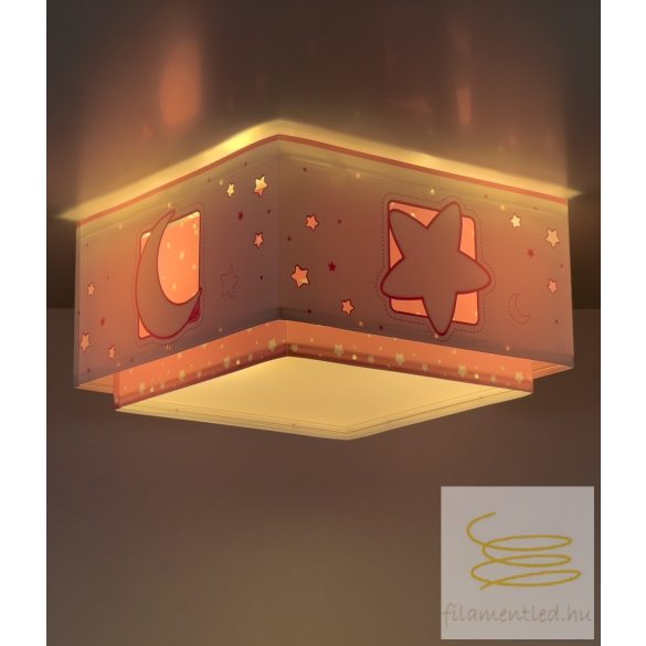 DALBER CEILING LAMP MOONLIGHT PINK 63236S