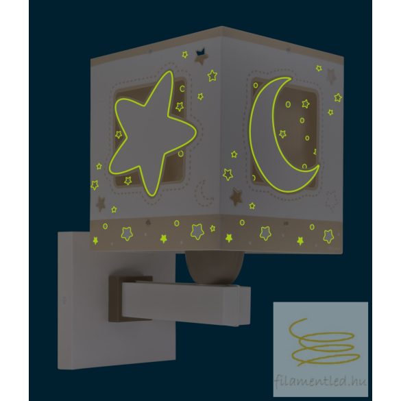 DALBER WALL LAMP MOONLIGHT BEIGE 63239B