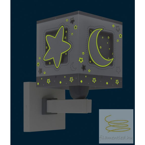 DALBER WALL LAMP MOONLIGHT GREY 63239E