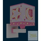 DALBER WALL LAMP MOONLIGHT PINK 63239S