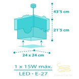 DALBER HANGING LAMP HAPPY JUNGLE 63312M