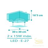 DALBER CEILING LAMP HAPPY JUNGLE 63316M