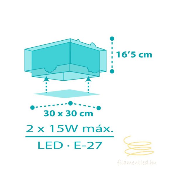 DALBER CEILING LAMP HAPPY JUNGLE 63316M