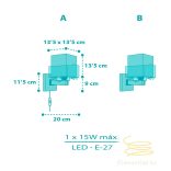 DALBER WALL LAMP HAPPY JUNGLE 63319