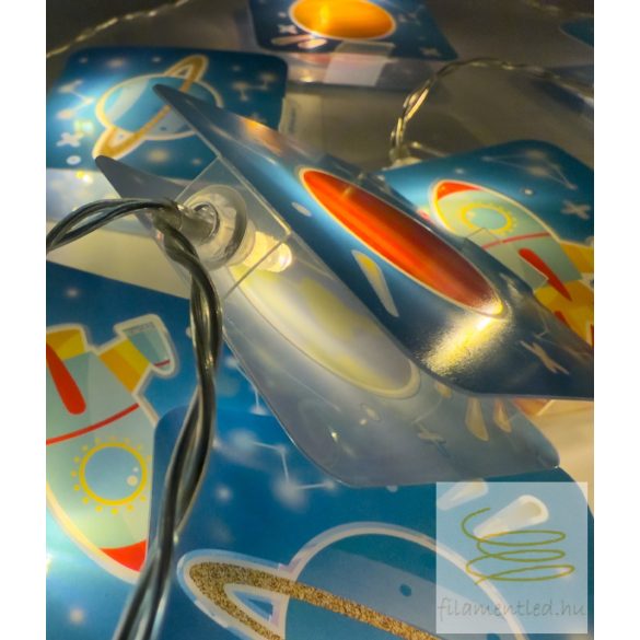 DALBER NIGHTLIGHT GARLAND ROCKET 63355