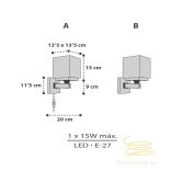 DALBER WALL LAMP LITTLE PIXEL 63379