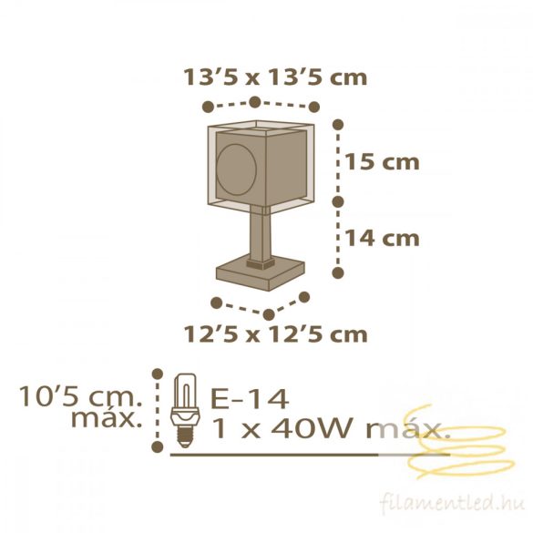 DALBER TABLE LAMP GOOD NIGHT LED 63391N