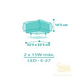 DALBER CEILING LAMP MERMAIDS 63446