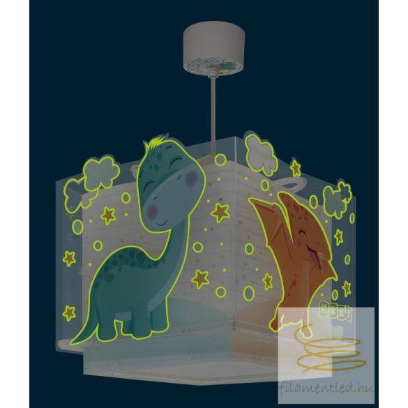 DALBER HANGING LAMP BABY DINOS 63452M