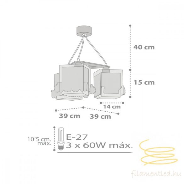 DALBER 3L H. LAMP THE NIGHT TRAIN 63534