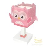 DALBER TABLE LAMP LITTLE PINK OWL 64481N
