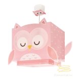 DALBER HANGING LAMP LITTLE PINK OWL 64482M