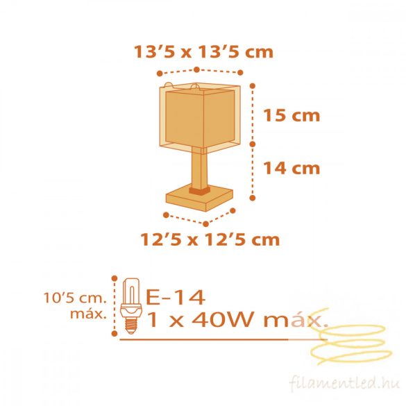 DALBER TABLE LAMP LITTLE TIGER 64561N