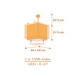 DALBER HANGING LAMP LITTLE TIGER 64562M