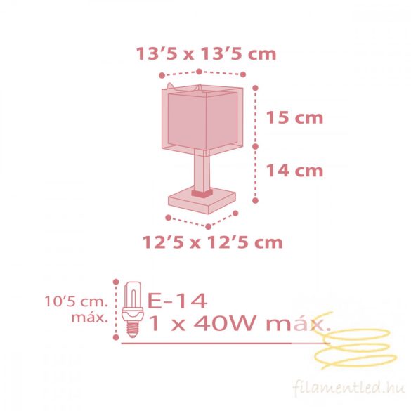 DALBER TABLE LAMP LITTLE FOX 64581N