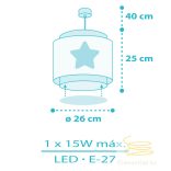 DALBER H. LAMP BABY DREAMS BLUE 76012MT