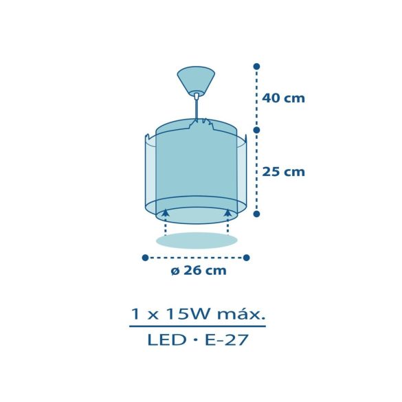 DALBER H. LAMP MY LITTLE JUNGLE 76112M