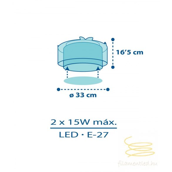 DALBER CEILING LAMP MY LITTLE JUNGLE 76116M