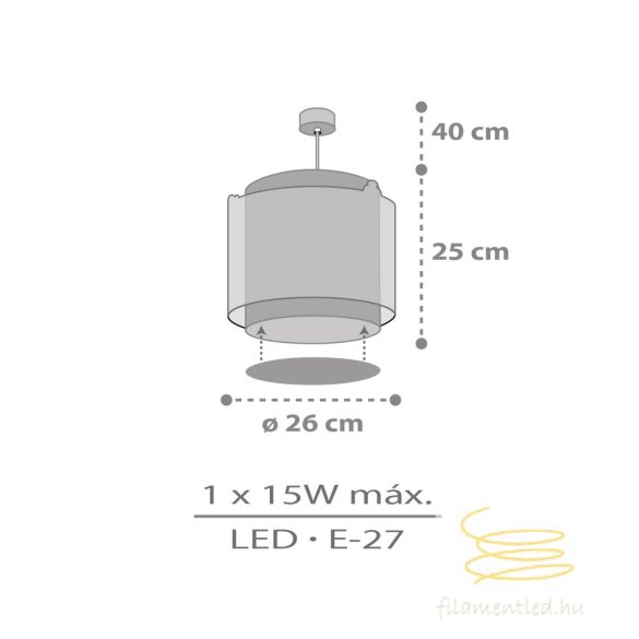 DALBER HANGING LAMP SNOOPY 76302