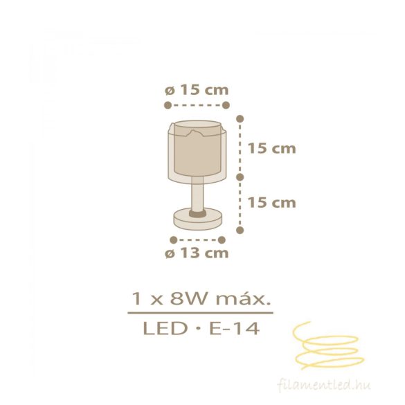 DALBER TABLE LAMP BABY CHICK 76871