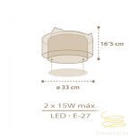 DALBER CEILING LAMP BABY CHICK 76876