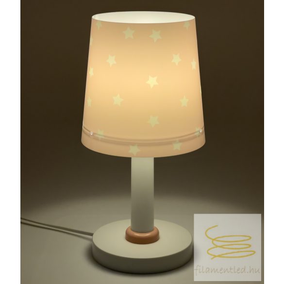DALBER TABLE LAMP STAR LIGHT PINK 82211S
