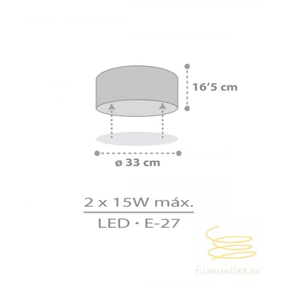 DALBER CEILING LAMP STAR LIGHT WHITE 82216MB