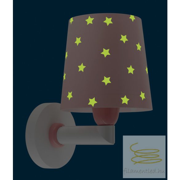 DALBER WALL LAMP STAR LIGHT PINK 82219S